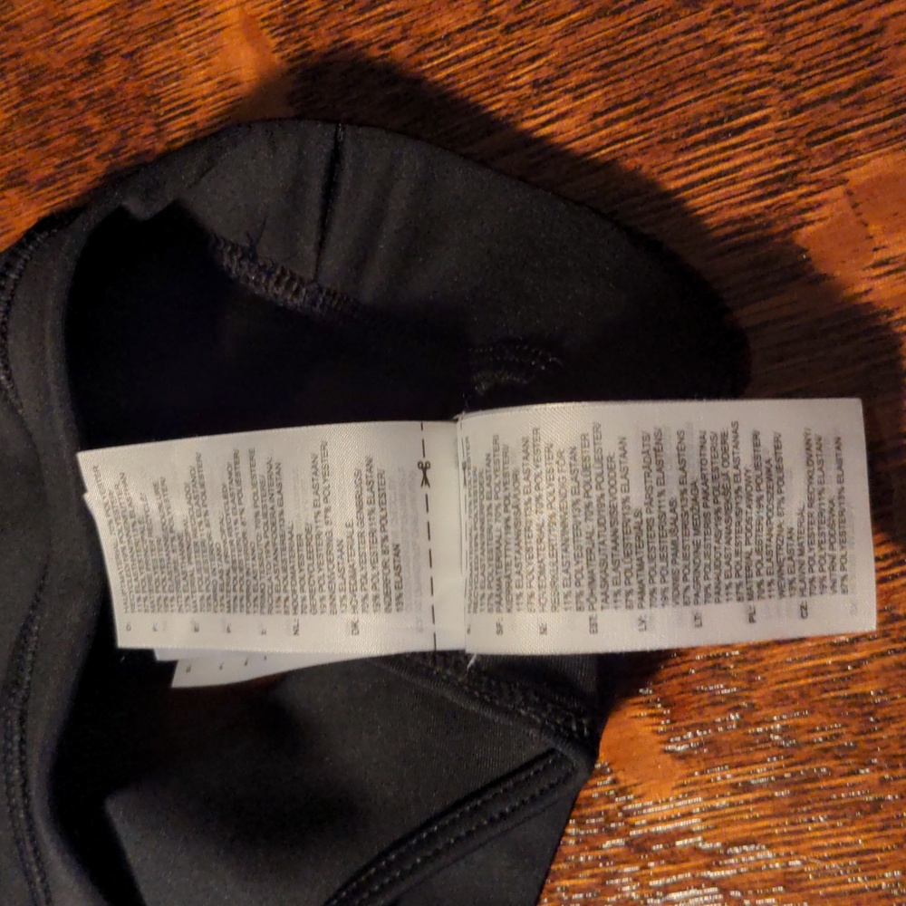 NWOT! Adidas Logo Climatech Black Sports Bra Size S - Picture 12 of 15